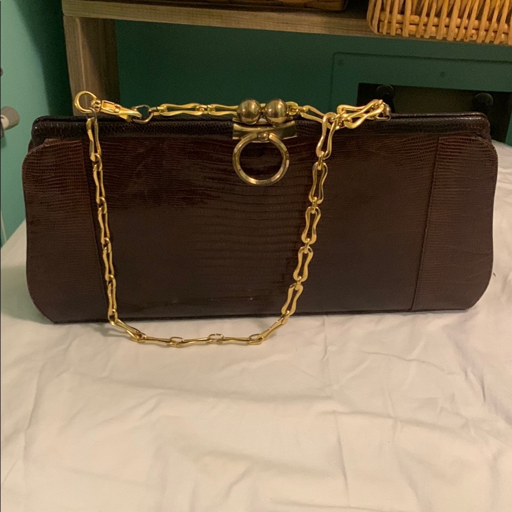 Vintage Bellstone kiss snap purse